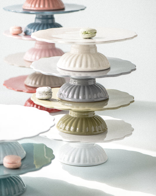 Keramikinė tortinė Mynte Pure White (balta spalva) Ø29 Success