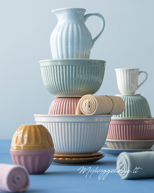VIRTUVINIŲ DUBENŲ RINKINYS Mynte Butter Cream - Myhyggehome.lt