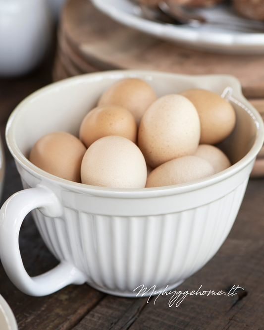 Dubenėlis tešlai maišyti Mynte Butter Cream - Myhyggehome.lt