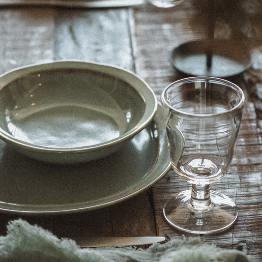 Didelė pietų lėkštė Light Blue Dunes Ø28 - Myhyggehome.lt