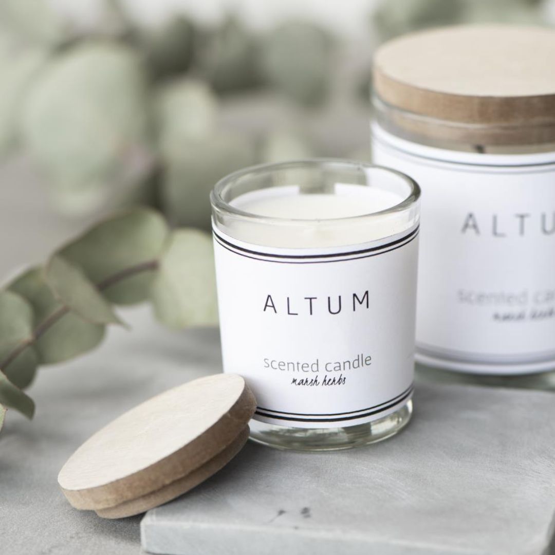 Kvepianti žvakė Altum Marsh Herbs - Myhyggehome.lt
