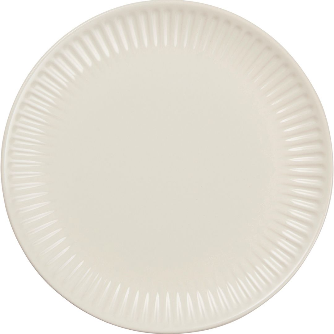 Pietų lėkštė Mynte Butter Cream Ø19,5 - Myhyggehome.lt