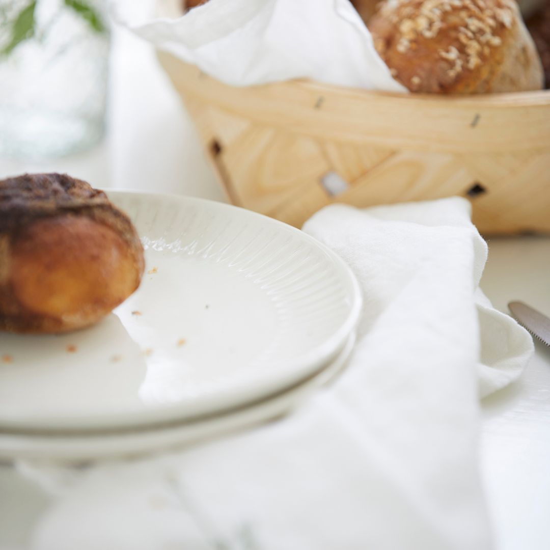 Pietų lėkštė Mynte Butter Cream Ø19,5 - Myhyggehome.lt