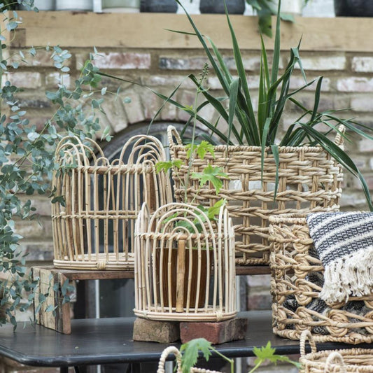 Vazonų stovai iš rotango - Myhyggehome.lt