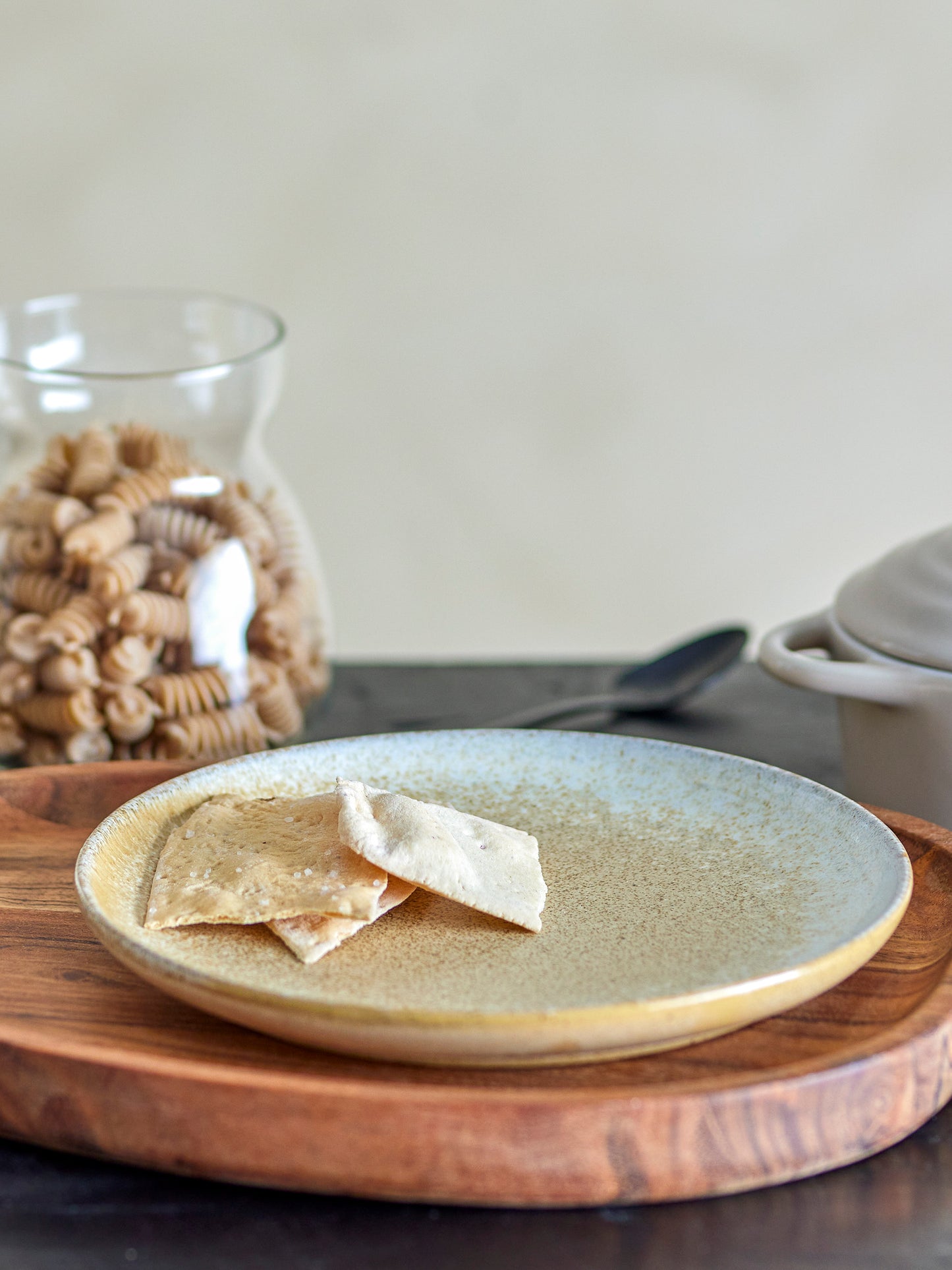 SMĖLIO SPALVOS LĖKŠTĖ Paula