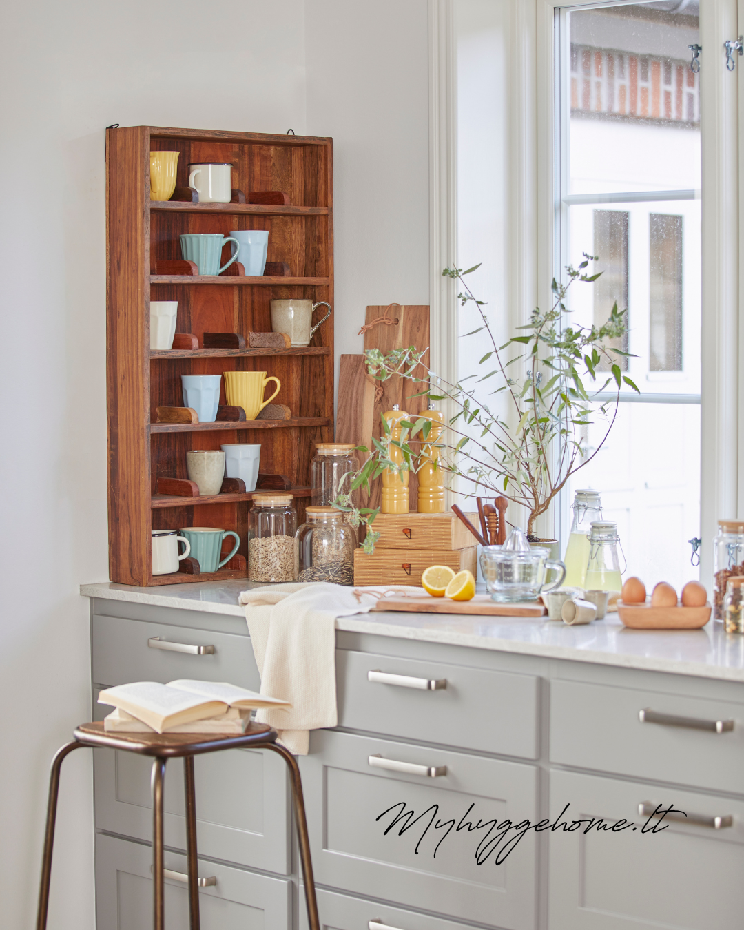 Keramikinis puodelis Mynte Green Tea (Žalsvas) - Myhyggehome.lt
