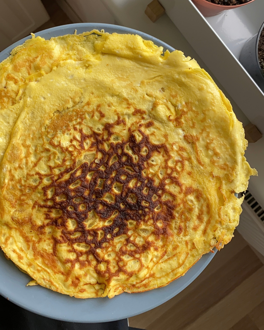 Lietiniai be miltų su maskarpone 🥞