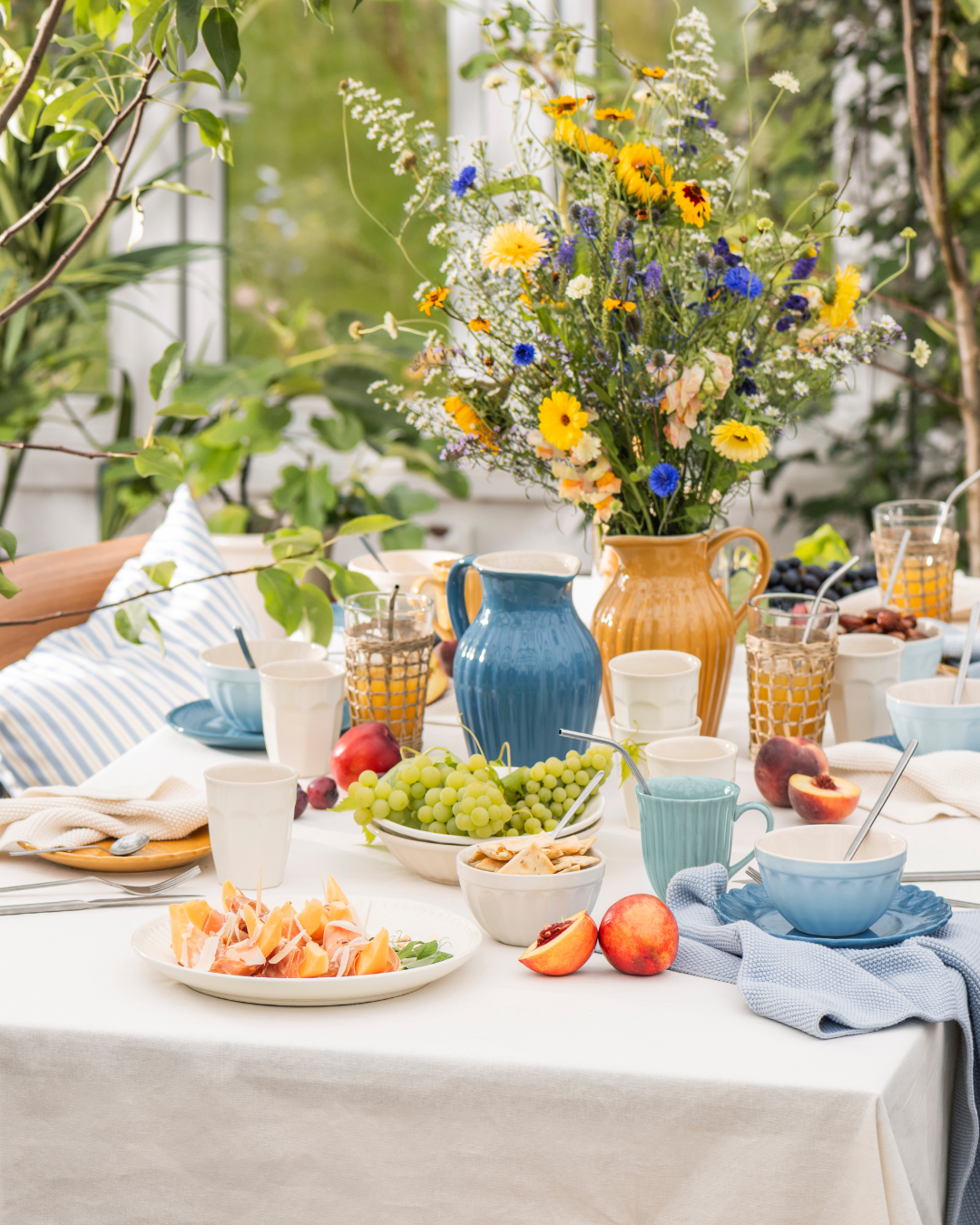 Didelė pietų lėkštė Mynte Butter Cream Ø28 - Myhyggehome.lt